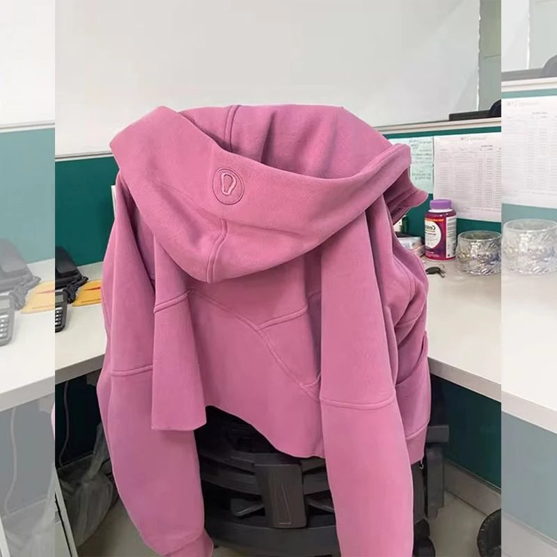 Dopne Sportswear Pink Hoodie