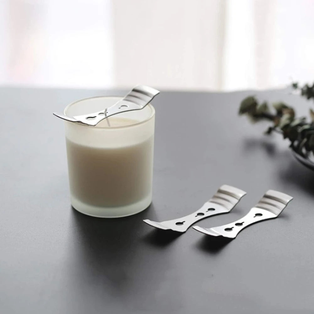 Stainless Steel Candle Wick Centering Holders, 10 & 20 Pack | StriveRiseFit