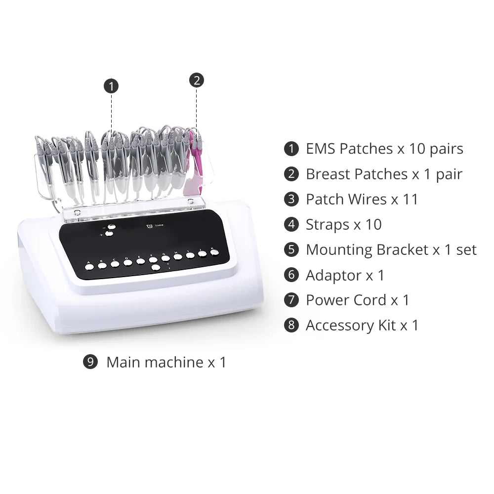2in1 Bio Microcurrent ~ Electrostimulation Machine EMS Muscle Stimulator