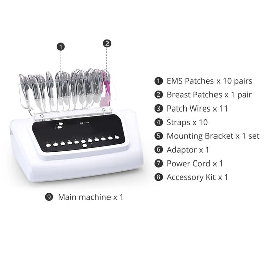 2in1 Bio Microcurrent ~ Electrostimulation Machine EMS Muscle Stimulator
