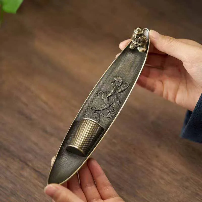 Metal Incense Stick Holder Censer 3 Styles Fits Standard Sticks | StriveRiseFit