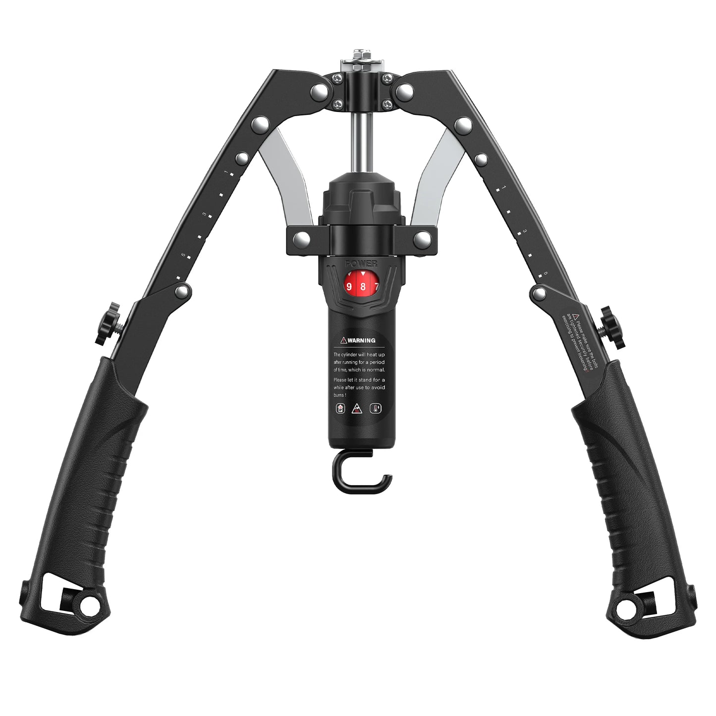 2-in-1 Hydraulic Arm Trainer & Ab Wheel, 15-Level Resistance for Full Body Strength | StriveRiseFit