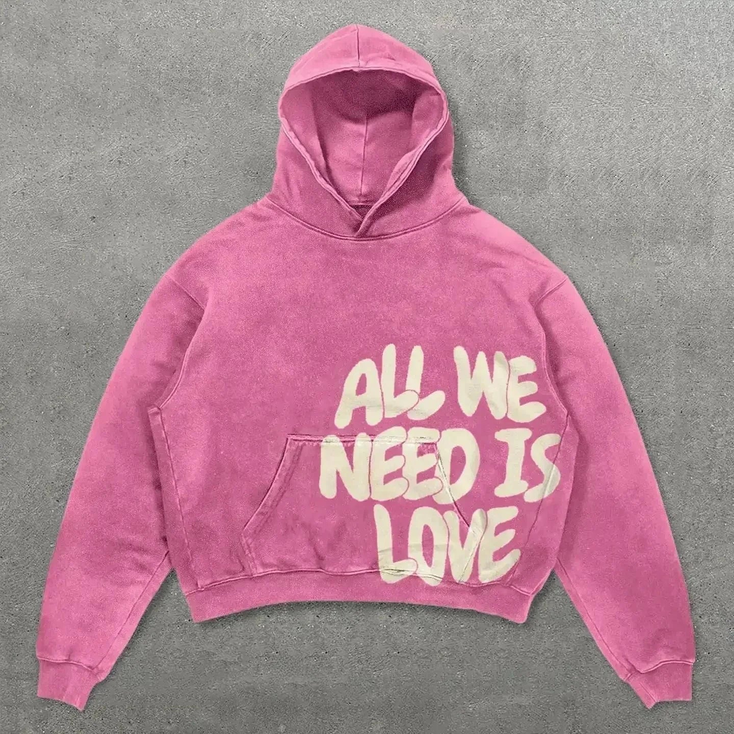 Retro Printed Long Sleeve Loose Top Women's Hoodie Comfortable Breathable Casual Fashion Spring Autumn Seasonal Wear