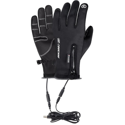 Winter Gloves for Men or Women ~ Heating Warm Touchscreen Gloves ~ USB ~ Winter Electric Heated Gloves