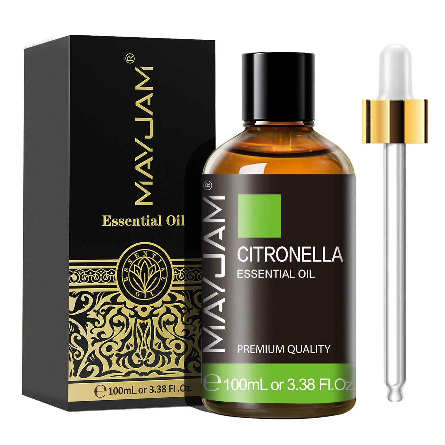 MAYJAM Pure Essential Oil 100ml 23 Scents Dropper & Gift Box | StriveRiseFit