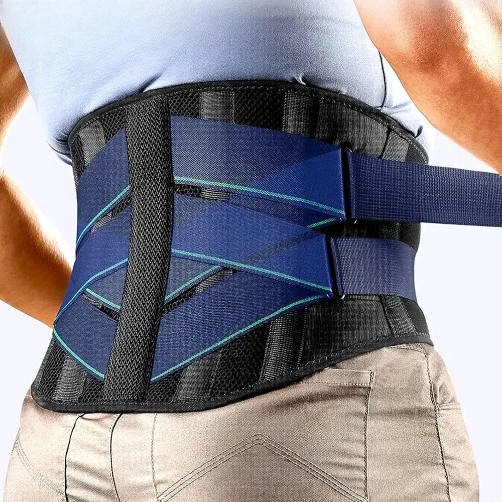 Lower Back Support Brace for Sciatica, Herniated Disc & Back Pain Relief, S-XXXL | StriveRiseFit