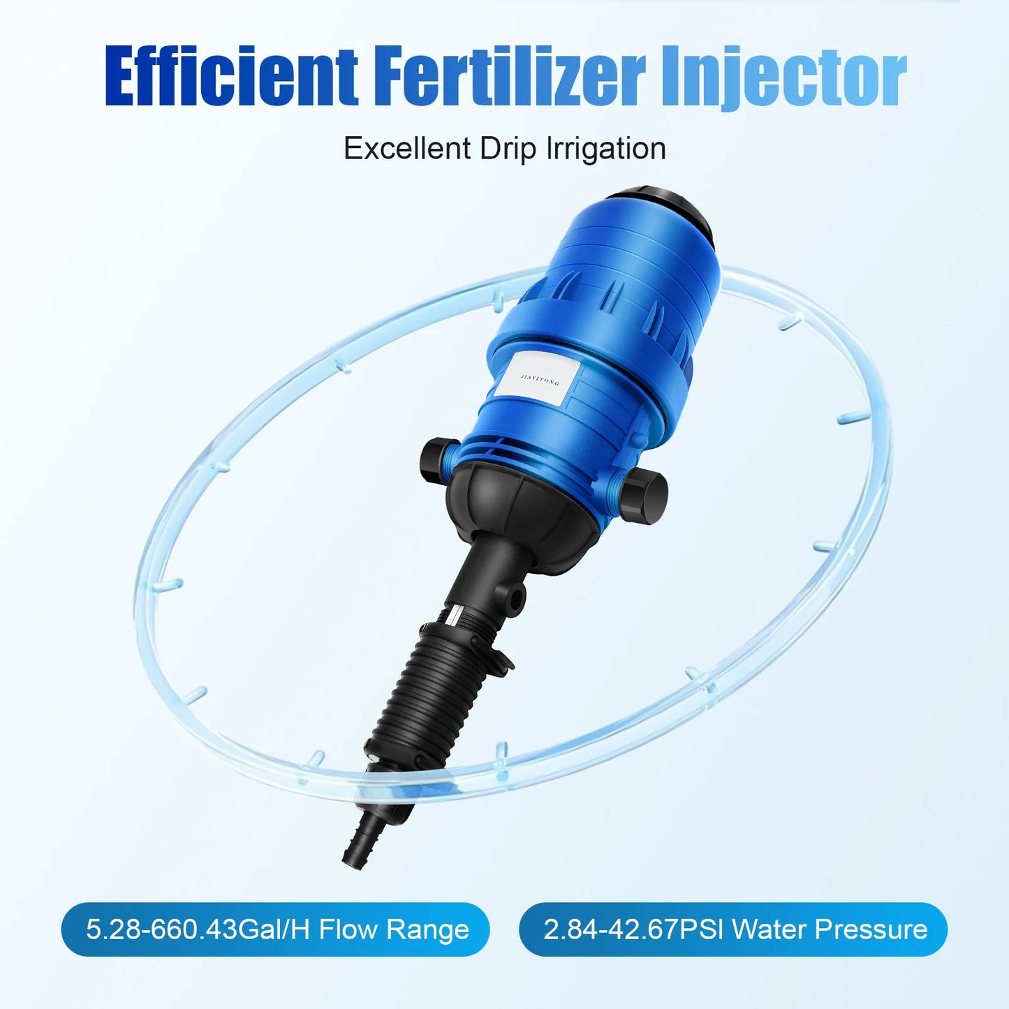 Water-Powered Fertilizer Injector for Drip Irrigation | StriveRiseFit