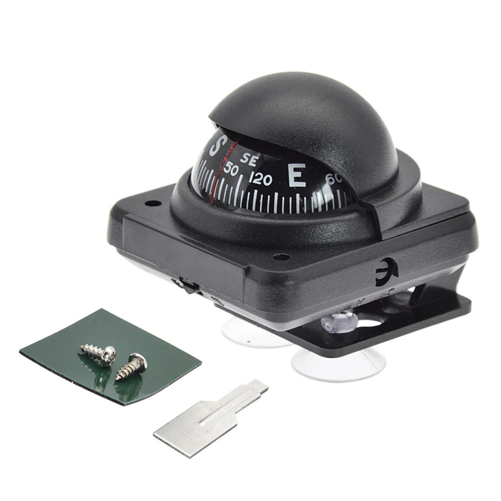 Magnetic Ball Compass | Marine, Car, Boat & RV Dashboard Navigation | StriveRiseFit