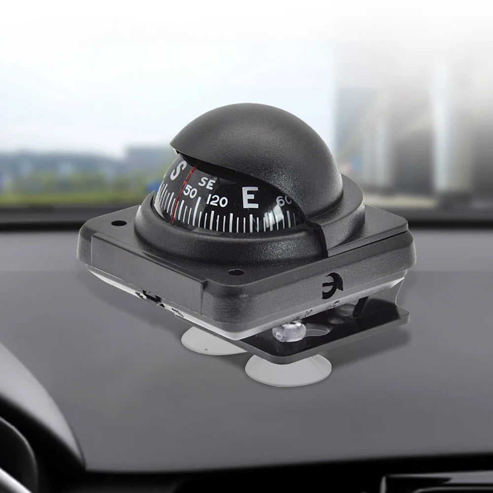 Magnetic Ball Compass | Marine, Car, Boat & RV Dashboard Navigation | StriveRiseFit