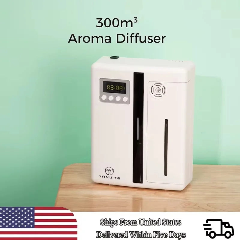 NAMSTE Bluetooth Aroma Diffuser 300m³ Wall Mount or Flat Lay | StriveRiseFit