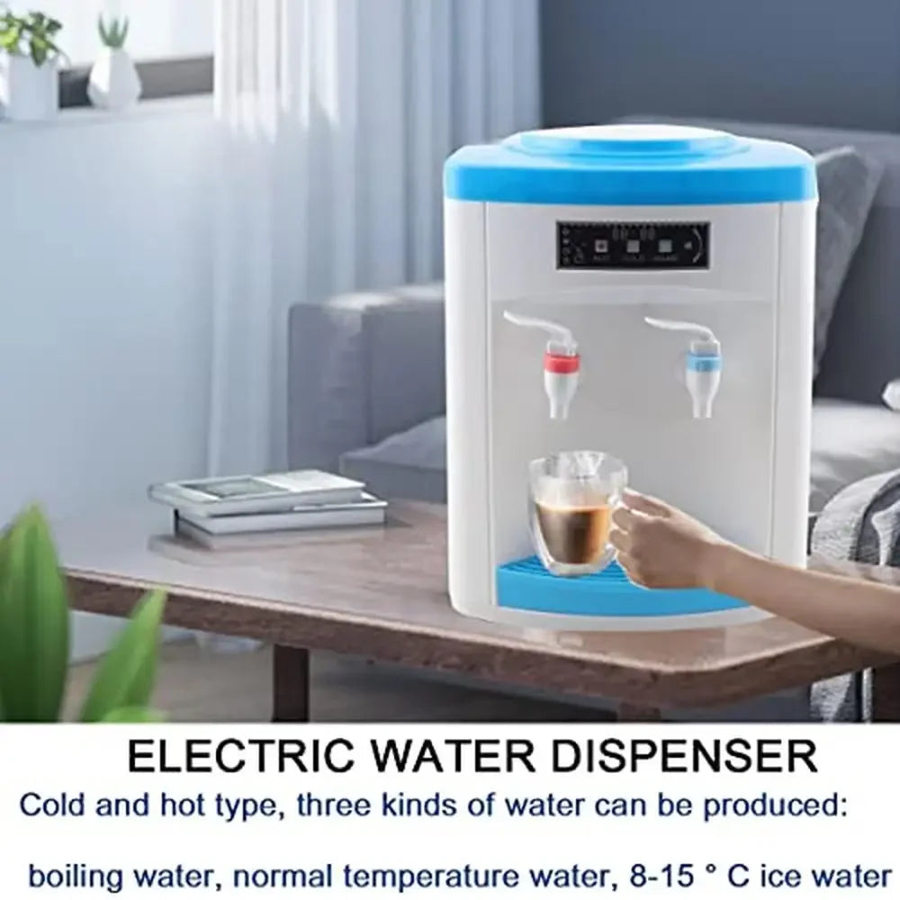 Compact 3-in-1 Water Cooler Dispenser - Top Loading with Stainless Steel Liner | 18.9L Capacity