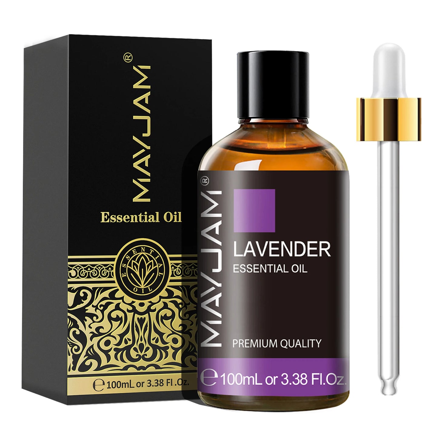 MAYJAM Pure Essential Oil 100ml 23 Scents Dropper & Gift Box | StriveRiseFit