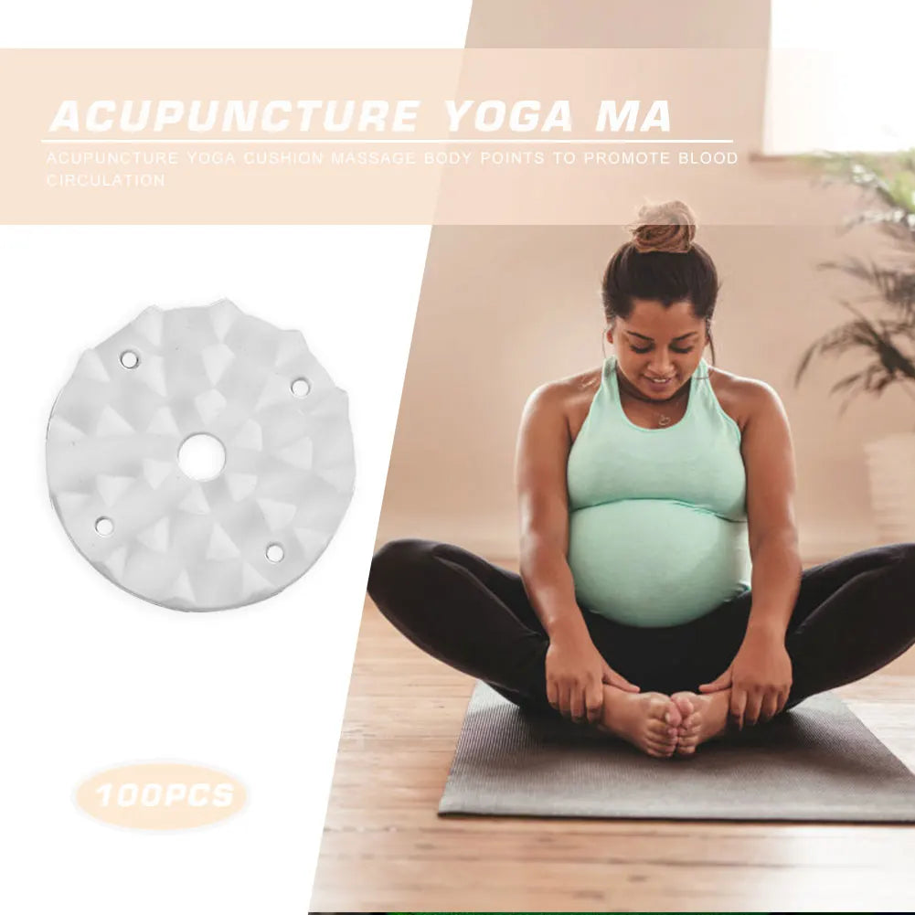 100-Piece Acupressure Yoga Mat Spikes, Plastic Lotus Replacement Needles for Pilates & Fitness Mats | StriveRiseFit