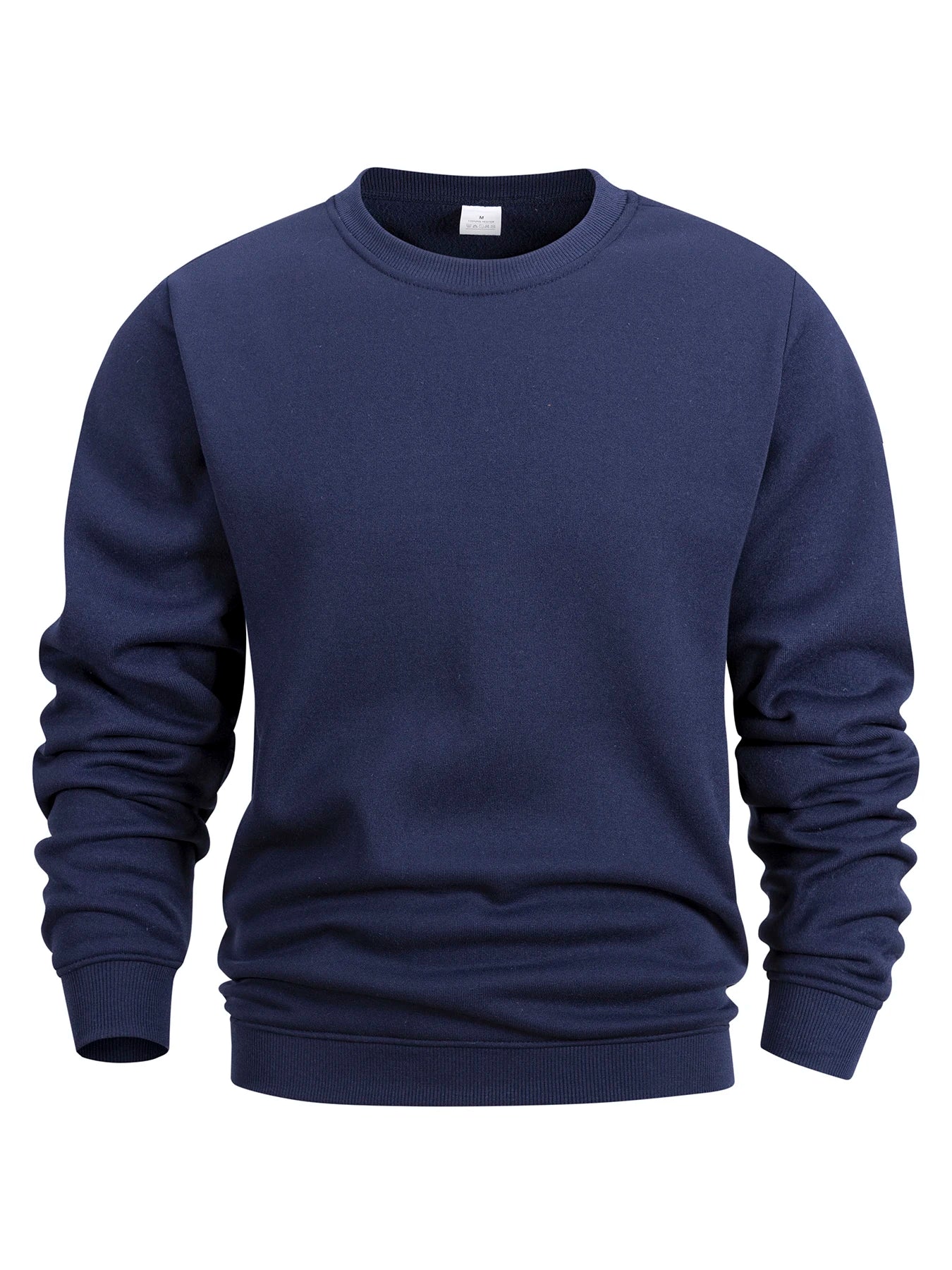 Men's Crew Neck Sweatshirts Solid Color ~ Outdoor Casual Daily Long Sleeve Pullover Sportswear