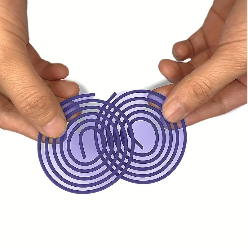 50-Pack Lavender Spiral Coil Incense with Gourd Burner 60-Min Burn | StriveRiseFit