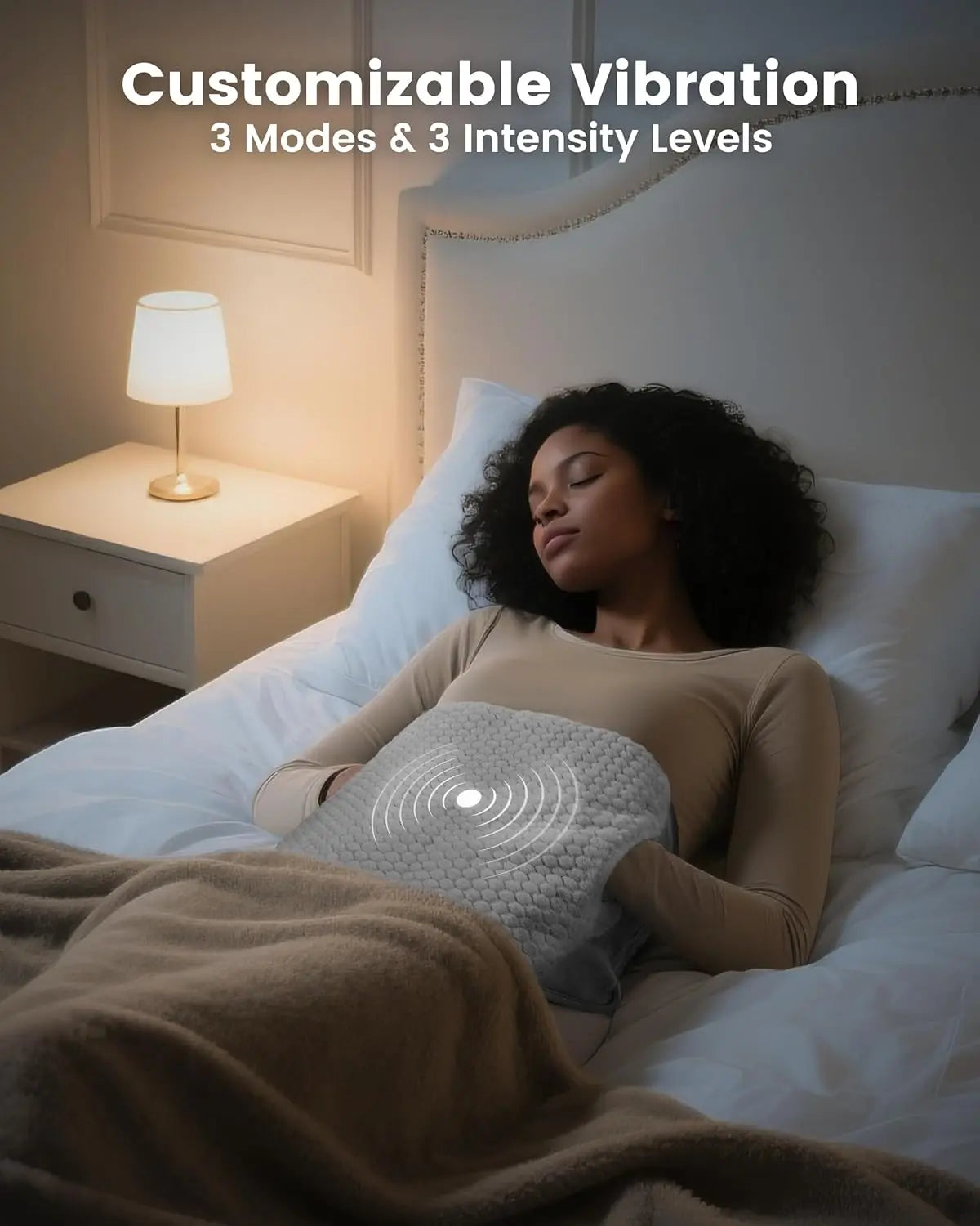 Heated Waist Belt Massager for Back Pain Relief — Extra Large | StriveRiseFit