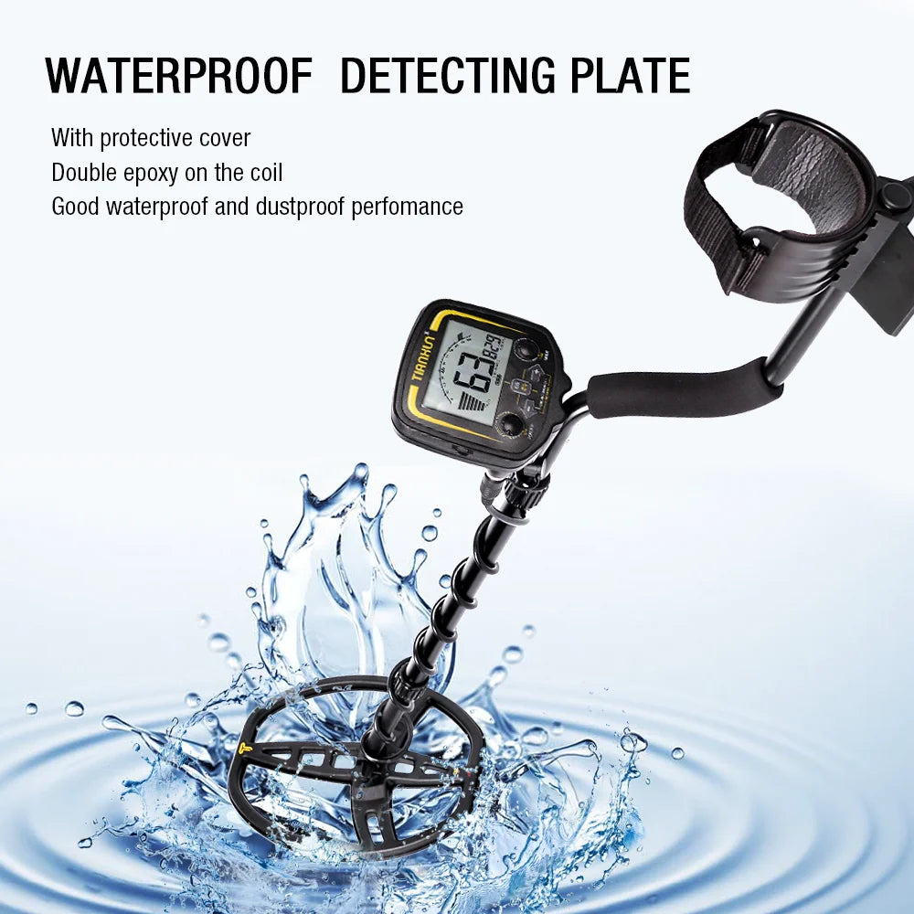 TX-850 Underground Metal Detector — 2.5m Depth, 7 Modes, 11" DD Coil | StriveRiseFit