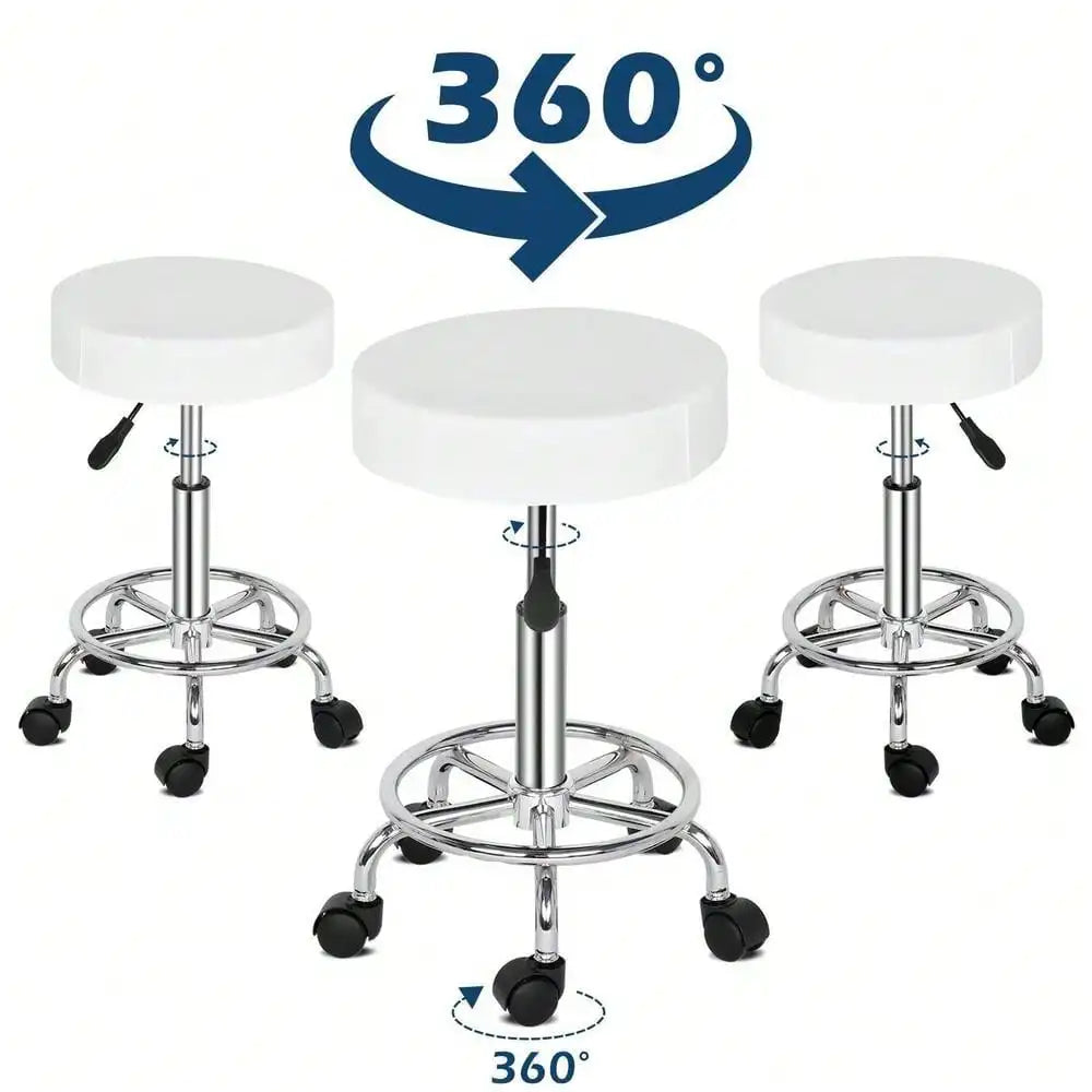 Massage Pneumatic Hydrolic Rolling Massage Clinical Spa Tattoo Swivel Stool