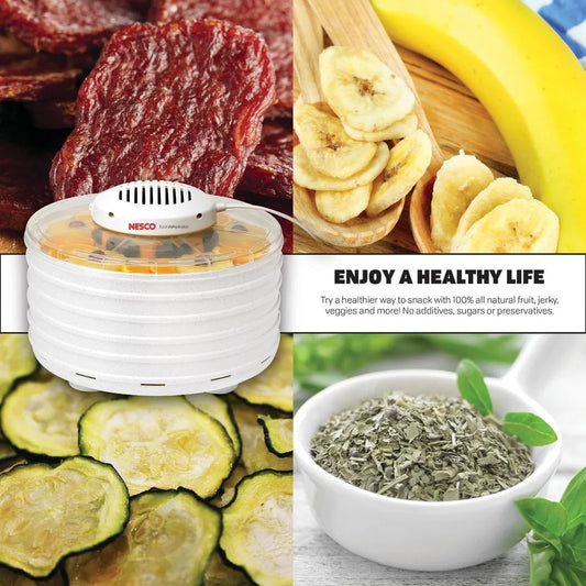 5-7 Tray Food Dehydrator - Quiet Operation for Jerky & Snacks | StriveRiseFit