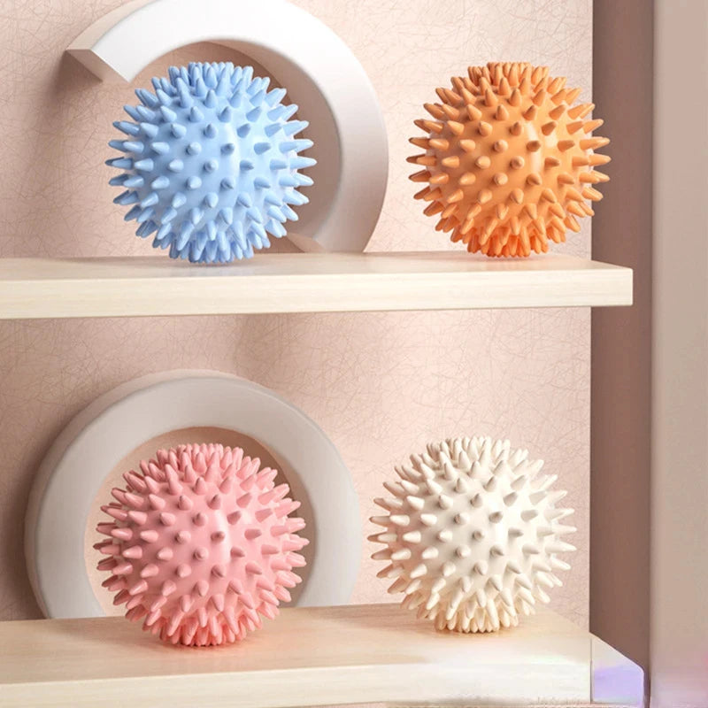 Hedgehog Fascia Massage Ball | Spiky Trigger Point Ball for Yoga & Recovery | StriveRiseFit