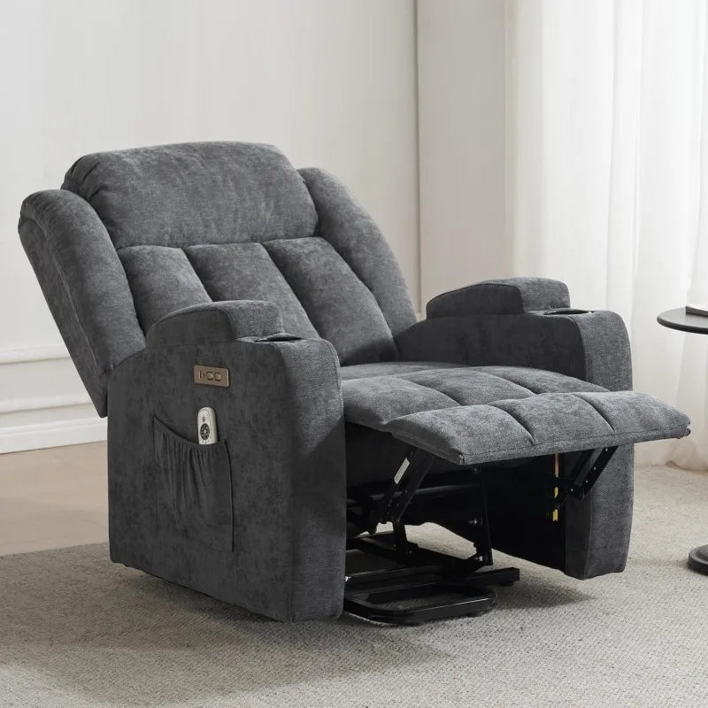 Power Lift Recliner Chair for Elderly - Massage & Heat Function | StriveRiseFit.com