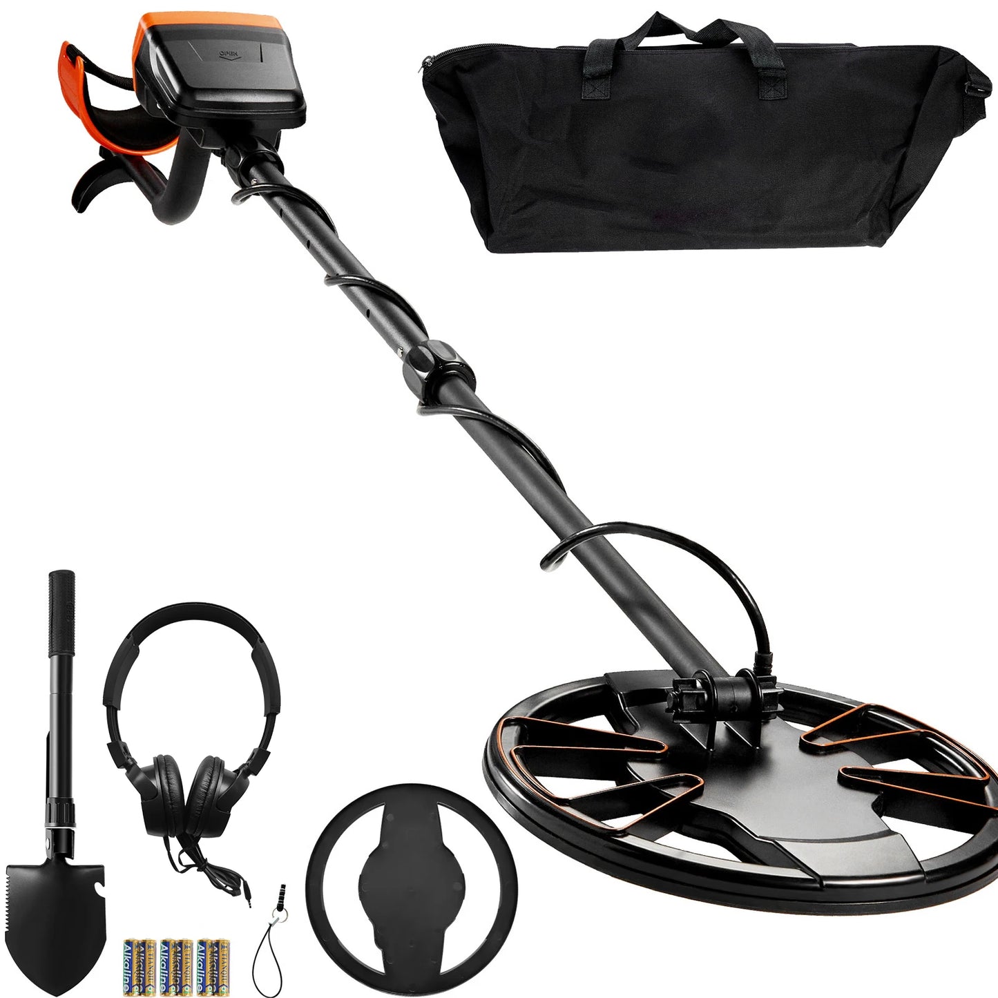 10-Inch Metal Detector for Adults & Kids — 7 Modes, LCD Display, IP68 Waterproof | StriveRiseFit